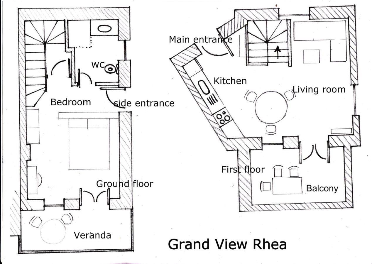 Grand View Rhea Villa Mithymna Exteriör bild
